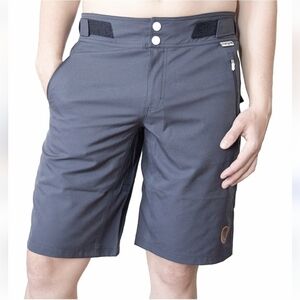 Maloja Charcoal Cargo Shorts Men's Small Outdoor Performance‎